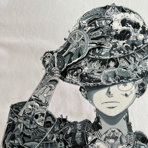 LUFFY PREMIUM T-SHIRT (Art on back - Ship from Viet Nam) LUFFY PREMIUM T-SHIRT (Art on back - Ship from Viet Nam)