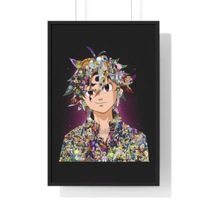 MELIODAS COLOR FRAMED POSTER MELIODAS COLOR FRAMED POSTER