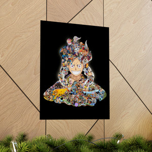 LUFFY GEAR 5 COLOR POSTER LUFFY GEAR 5 COLOR POSTER