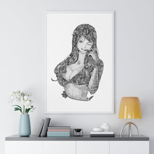 NAMI BLACK & WHITE FRAMED POSTER NAMI BLACK & WHITE FRAMED POSTER