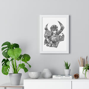 LELOUCH BLACK & WHITE FRAMED POSTER LELOUCH BLACK & WHITE FRAMED POSTER