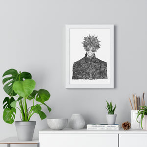 GOJO BLACK & WHITE FRAMED POSTER GOJO BLACK & WHITE FRAMED POSTER