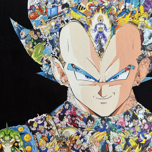 VEGETA WITH STORY COLOR PREMIUM T-SHIRT (Art on back - Ship from Viet Nam) VEGETA WITH STORY COLOR PREMIUM T-SHIRT (Art on back - Ship from Viet Nam)