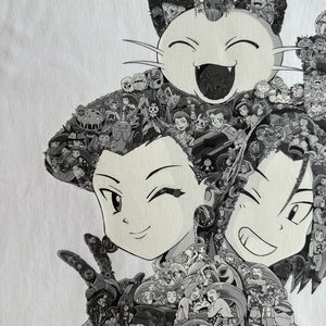 TEAM ROCKET PREMIUM T-SHIRT (Art on back - Ship from Viet Nam) TEAM ROCKET PREMIUM T-SHIRT (Art on back - Ship from Viet Nam)