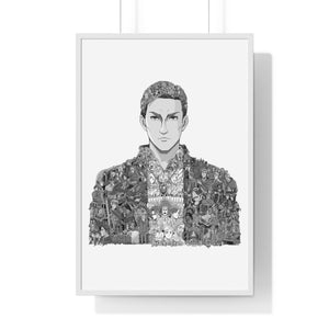 ERWIN BLACK & WHITE FRAMED POSTER ERWIN BLACK & WHITE FRAMED POSTER