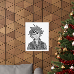 MELIODAS BLACK & WHITE POSTER MELIODAS BLACK & WHITE POSTER