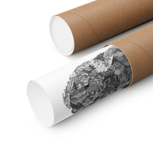 THORFINN BLACK & WHITE POSTER THORFINN BLACK & WHITE POSTER