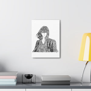 HOWL BLACK & WHITE CANVAS HOWL BLACK & WHITE CANVAS