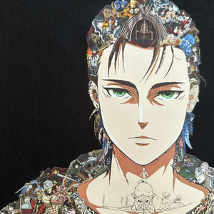 EREN YEAGER COLOR PREMIUM T-SHIRT (Art on back - Ship from Viet Nam) EREN YEAGER COLOR PREMIUM T-SHIRT (Art on back - Ship from Viet Nam)