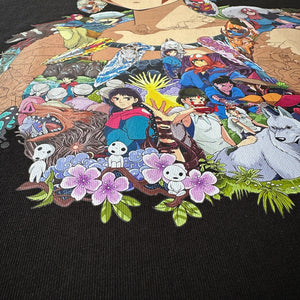PRINCESS MONONOKE COLOR PREMIUM T-SHIRT (Art on back - Ship from Viet Nam) PRINCESS MONONOKE COLOR PREMIUM T-SHIRT (Art on back - Ship from Viet Nam)