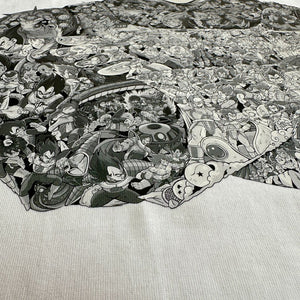 VEGETA WITH STORY PREMIUM T-SHIRT (Art on back - Ship from Viet Nam) VEGETA WITH STORY PREMIUM T-SHIRT (Art on back - Ship from Viet Nam)