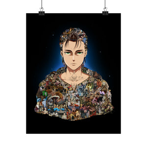 EREN YEAGER COLOR POSTER EREN YEAGER COLOR POSTER