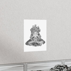 LUFFY GEAR 5 BLACK & WHITE POSTER LUFFY GEAR 5 BLACK & WHITE POSTER