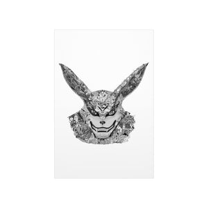 KURAMA BLACK & WHITE POSTER KURAMA BLACK & WHITE POSTER