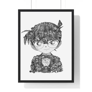 CONAN BLACK & WHITE FRAMED POSTER CONAN BLACK & WHITE FRAMED POSTER