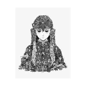 MUICHIRO BLACK & WHITE POSTER MUICHIRO BLACK & WHITE POSTER