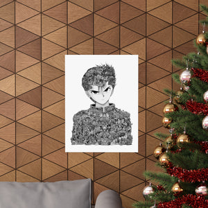YUSUKE BLACK & WHITE POSTER YUSUKE BLACK & WHITE POSTER