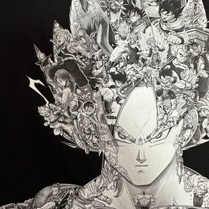 GOKU PREMIUM T-SHIRT (Art on back - Clean Ver - Ship from Viet Nam) GOKU PREMIUM T-SHIRT (Art on back - Clean Ver - Ship from Viet Nam)