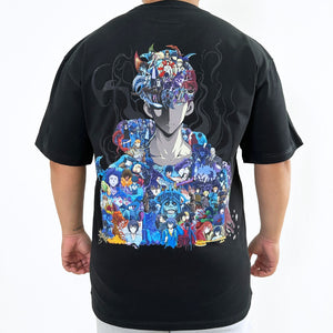 SUNG JINWOO COLOR PREMIUM T-SHIRT (Art on back - Ship from Viet Nam) SUNG JINWOO COLOR PREMIUM T-SHIRT (Art on back - Ship from Viet Nam)