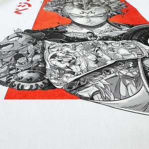 VEGETA PREMIUM T-SHIRT (Art on back - Ship from Viet Nam) VEGETA PREMIUM T-SHIRT (Art on back - Ship from Viet Nam)