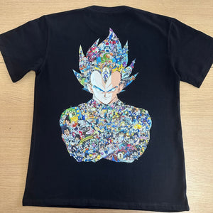 VEGETA WITH STORY COLOR PREMIUM T-SHIRT (Art on back - Ship from Viet Nam) VEGETA WITH STORY COLOR PREMIUM T-SHIRT (Art on back - Ship from Viet Nam)