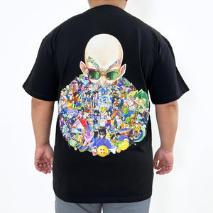 MASTER ROSHI COLOR PREMIUM T-SHIRT (Art on back - Ship from Viet Nam) MASTER ROSHI COLOR PREMIUM T-SHIRT (Art on back - Ship from Viet Nam)
