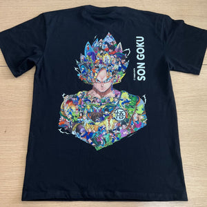 GOKU COLOR PREMIUM T-SHIRT (Art on back - Ship from Viet Nam) GOKU COLOR PREMIUM T-SHIRT (Art on back - Ship from Viet Nam)