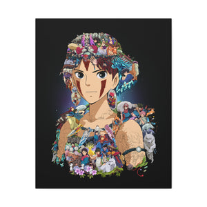 PRINCESS MONONOKE COLOR CANVAS PRINCESS MONONOKE COLOR CANVAS