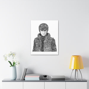 MIGHT GUY BLACK & WHITE CANVAS MIGHT GUY BLACK & WHITE CANVAS