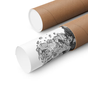 TOJI BLACK & WHITE POSTER TOJI BLACK & WHITE POSTER