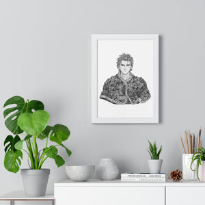 THORFINN BLACK & WHITE FRAMED POSTER THORFINN BLACK & WHITE FRAMED POSTER