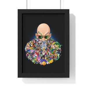 MASTER ROSHI COLOR FRAMED POSTER MASTER ROSHI COLOR FRAMED POSTER