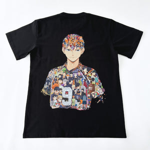KAGEYAMA COLOR PREMIUM T-SHIRT (Art on back - Ship from Viet Nam) KAGEYAMA COLOR PREMIUM T-SHIRT (Art on back - Ship from Viet Nam)