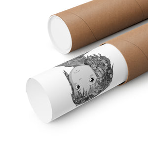 CHIHIRO BLACK & WHITE POSTER CHIHIRO BLACK & WHITE POSTER