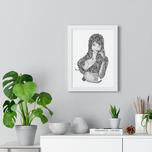 NAMI BLACK & WHITE FRAMED POSTER NAMI BLACK & WHITE FRAMED POSTER