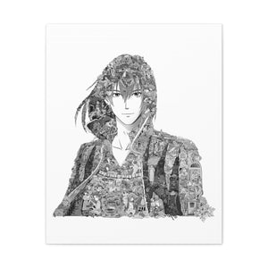 HOWL BLACK & WHITE CANVAS HOWL BLACK & WHITE CANVAS