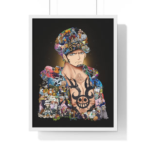 TRAFALGAR LAW COLOR FRAMED POSTER TRAFALGAR LAW COLOR FRAMED POSTER