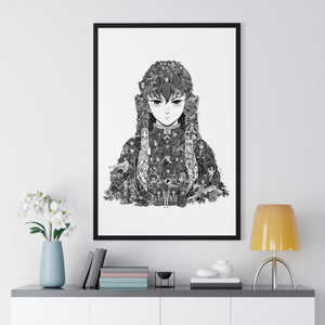 MUICHIRO BLACK & WHITE FRAMED POSTER MUICHIRO BLACK & WHITE FRAMED POSTER