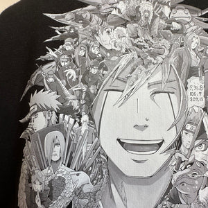 JIRAIYA BLACK & WHITE HOODIE (Ship from Viet Nam) JIRAIYA BLACK & WHITE HOODIE (Ship from Viet Nam)