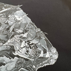 LINK PREMIUM T-SHIRT (Art on back - Ship from Viet Nam) LINK PREMIUM T-SHIRT (Art on back - Ship from Viet Nam)