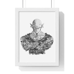 PICCOLO BLACK & WHITE FRAMED POSTER PICCOLO BLACK & WHITE FRAMED POSTER