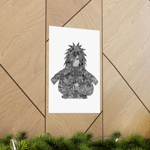 MADARA BLACK & WHITE POSTER MADARA BLACK & WHITE POSTER