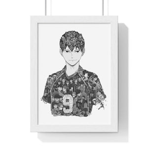 KAGEYAMA BLACK & WHITE FRAMED POSTER KAGEYAMA BLACK & WHITE FRAMED POSTER