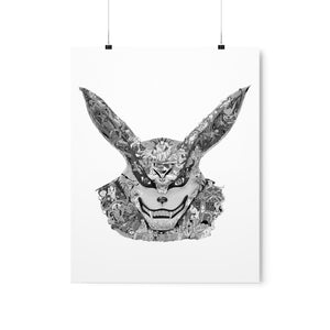 KURAMA BLACK & WHITE POSTER KURAMA BLACK & WHITE POSTER