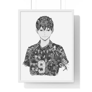 KAGEYAMA BLACK & WHITE FRAMED POSTER KAGEYAMA BLACK & WHITE FRAMED POSTER