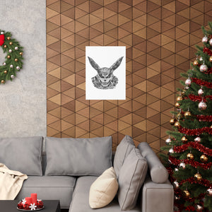 KURAMA BLACK & WHITE POSTER KURAMA BLACK & WHITE POSTER