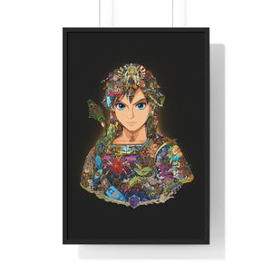 LINK COLOR FRAMED POSTER LINK COLOR FRAMED POSTER