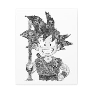 KID GOKU BLACK & WHITE CANVAS KID GOKU BLACK & WHITE CANVAS