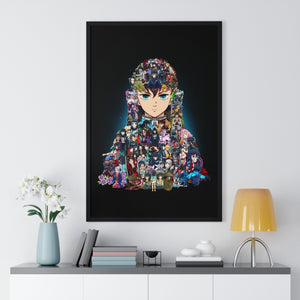 MUICHIRO COLOR FRAMED POSTER MUICHIRO COLOR FRAMED POSTER