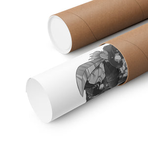 INUYASHA BLACK & WHITE POSTER INUYASHA BLACK & WHITE POSTER